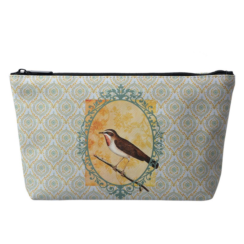 Toilettas Dames Vogel 26x6x16 cm Groen Kunststof