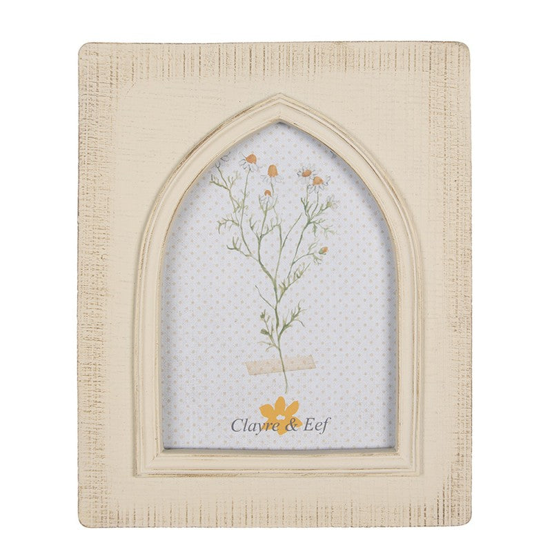 Fotolijst 10x15 cm Beige Kunststof Fotokader - productfoto Noby's Kadoshop