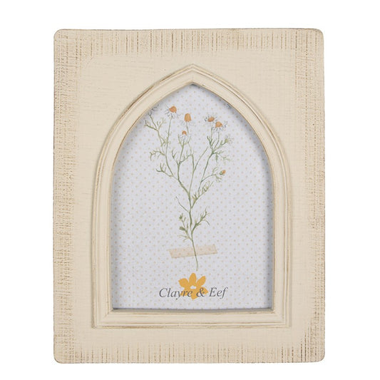 Fotolijst 10x15 cm Beige Kunststof Fotokader - productfoto Noby's Kadoshop