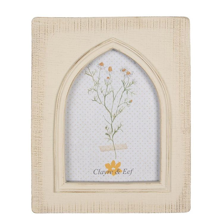 Fotolijst 10x15 cm Beige Kunststof Fotokader - productfoto Noby's Kadoshop