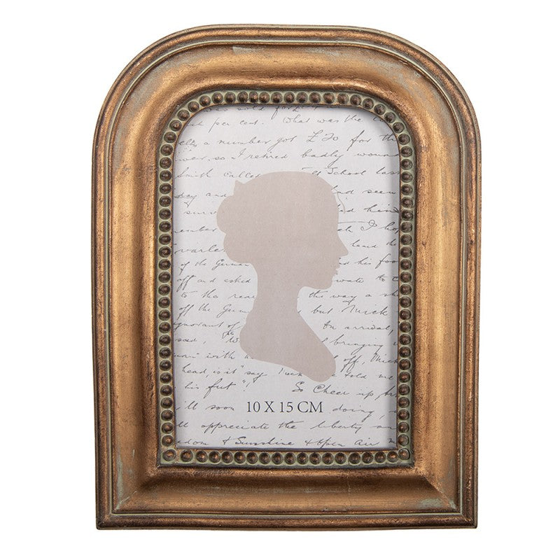 Fotolijst 10x15 cm Goudkleurig Kunststof - productfoto Noby's Kadoshop