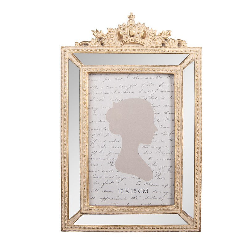Fotolijst 10x15 cm Goudkleurig Kunststof - productfoto Noby's Kadoshop