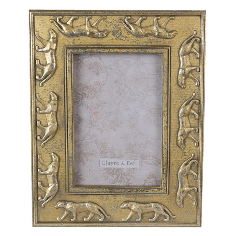 Fotolijst 10x15 cm Goudkleurig Polyresin Fotokader - productfoto Noby's Kadoshop
