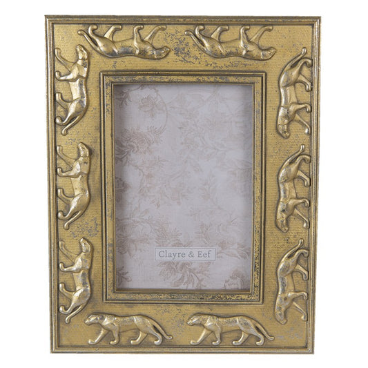 Fotolijst 10x15 cm Goudkleurig Polyresin Fotokader - productfoto Noby's Kadoshop