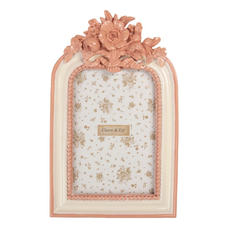 Fotolijst 10x15 cm Roze Kunststof - productfoto Noby's Kadoshop