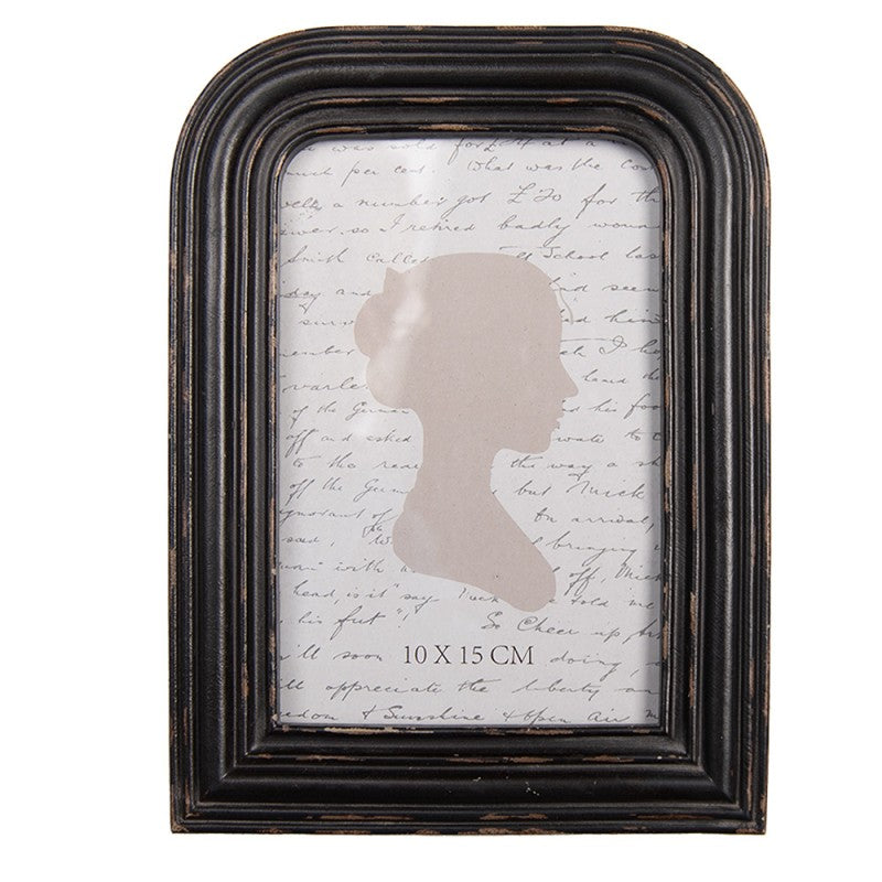 Fotolijst 10x15 cm Zwart Kunststof - productfoto Noby's Kadoshop