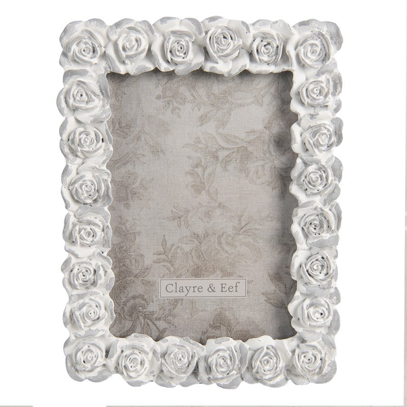 Fotolijst 12x16 cm Grijs Kunststof Fotokader - productfoto Noby's Kadoshop