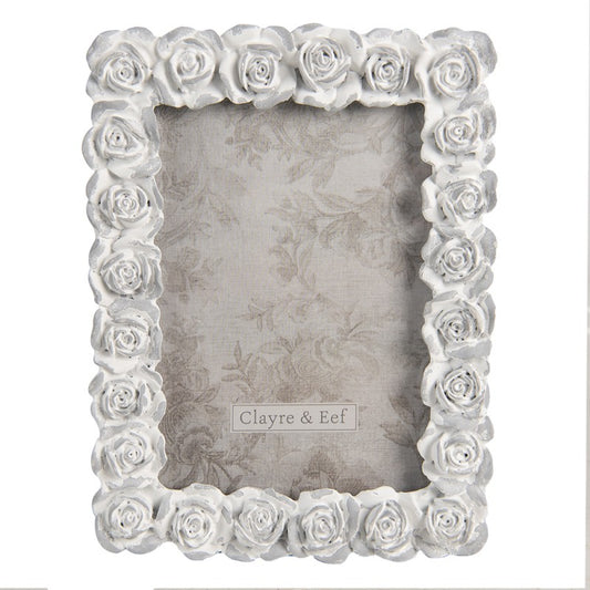 Fotolijst 12x16 cm Grijs Kunststof Fotokader - productfoto Noby's Kadoshop