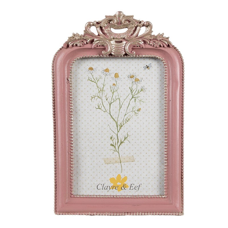 Fotolijst 13x18 cm Roze Polyresin Fotokader - productfoto Noby's Kadoshop