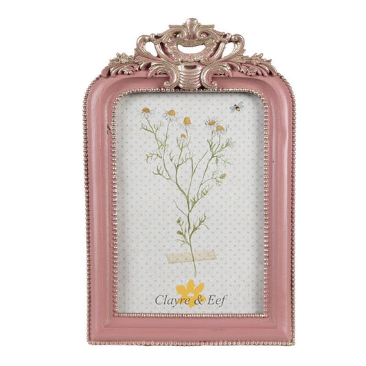 Fotolijst 13x18 cm Roze Polyresin Fotokader - productfoto Noby's Kadoshop