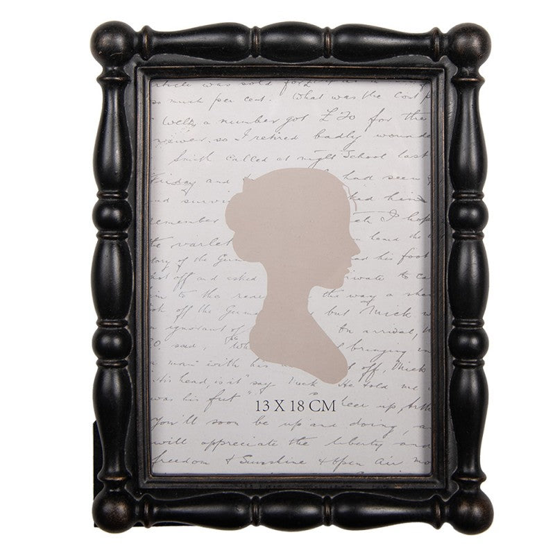 Fotolijst 13x18 cm Zwart Kunststof - productfoto Noby's Kadoshop
