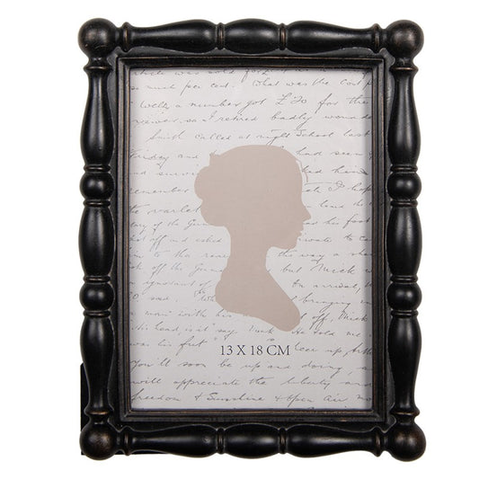 Fotolijst 13x18 cm Zwart Kunststof - productfoto Noby's Kadoshop