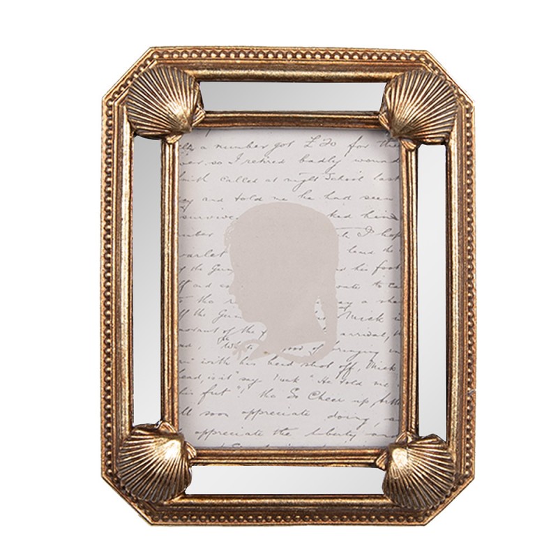 Fotolijst 6x9 cm Goudkleurig Kunststof - productfoto Noby's Kadoshop
