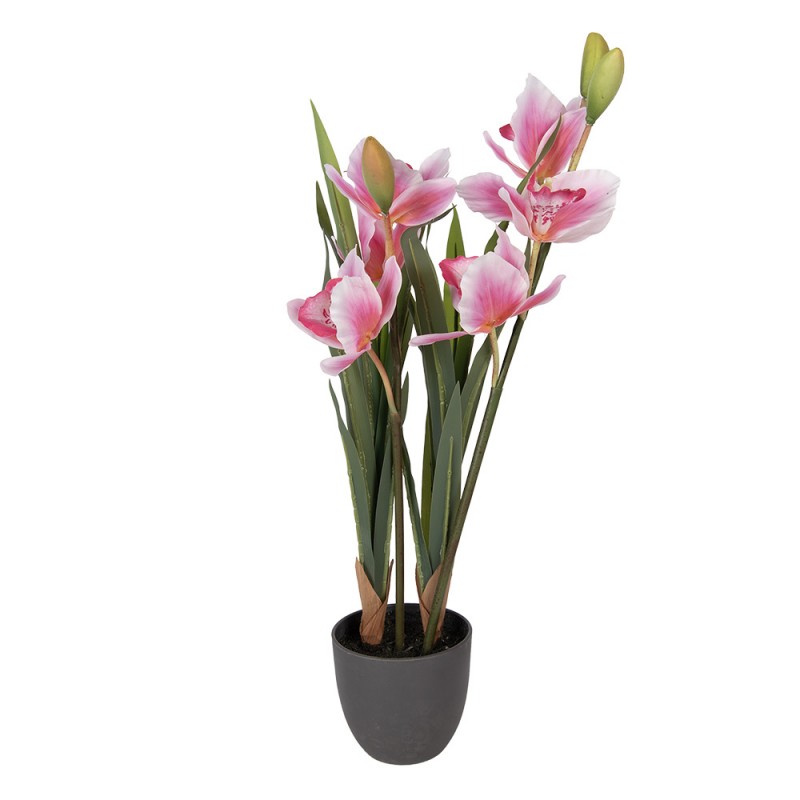 Kunstplant 14x14x55 cm Roze Kunststof - productfoto Noby's Kadoshop