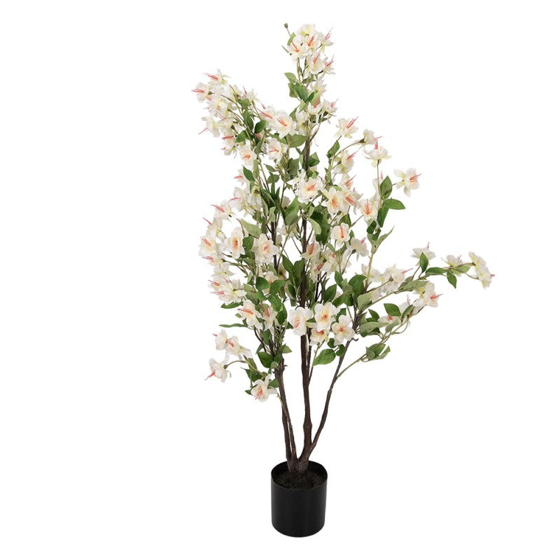 Kunstplant 20x25x105 cm Wit Kunststof - productfoto Noby's Kadoshop