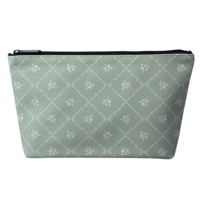 Toilettas Dames 26x6x16 cm Groen Kunststof